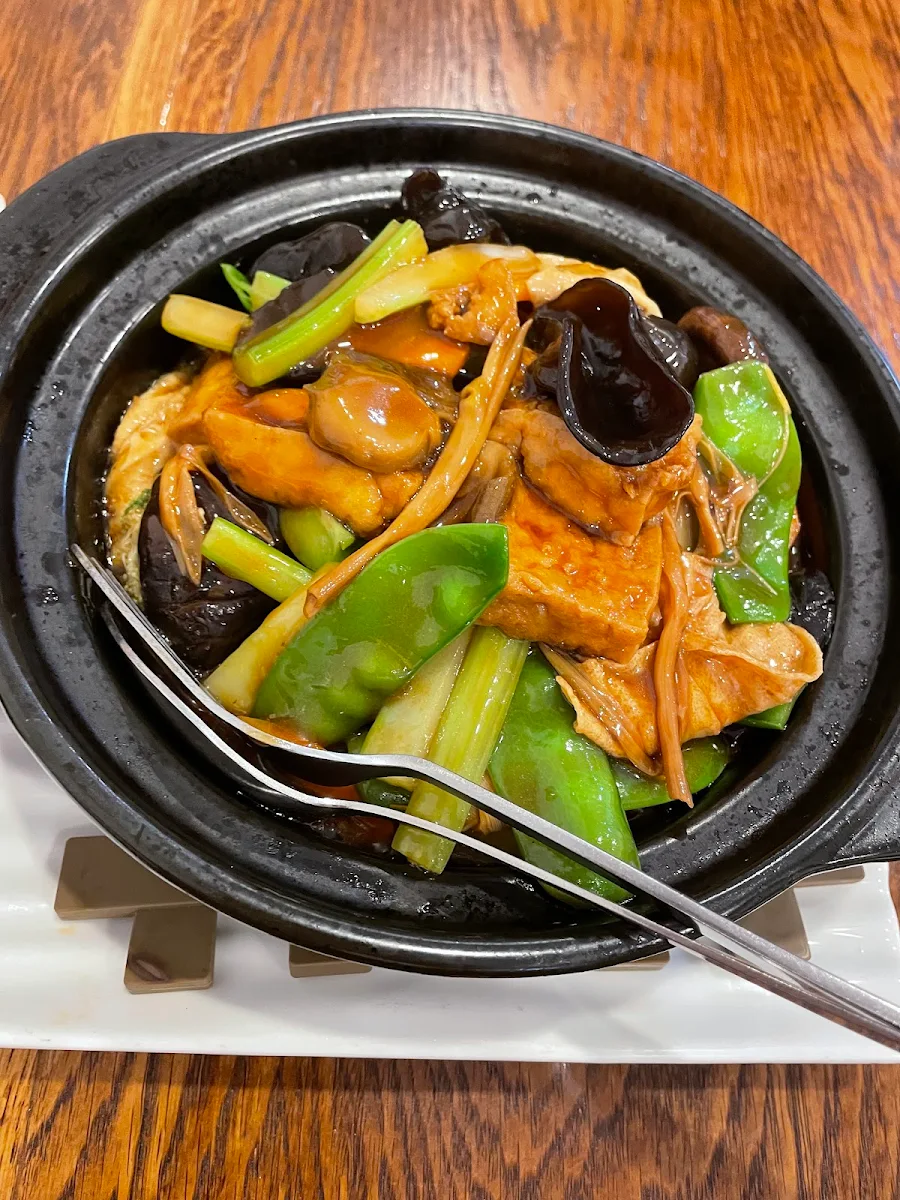 北菇芥兰 Steamed Chinese Broccoli with Chinese Mushrooms